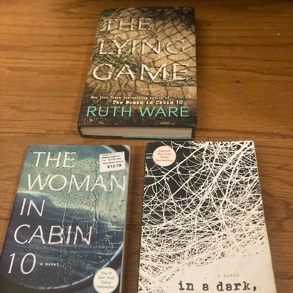 Ruth Ware Book Bundle 3 Books 1 Hardcover 2 Paperback as pictured - Picture 1 of 5